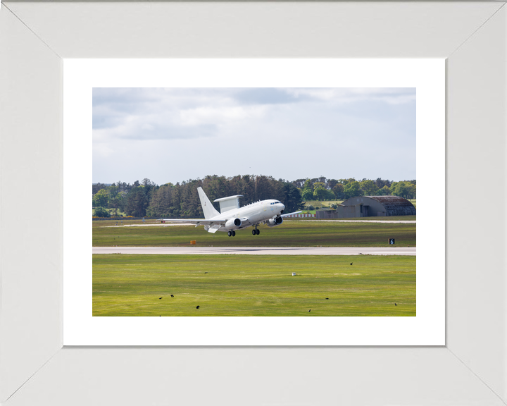 RAF Wedgetail (AEW) Mk1 Aircraft Lands 2026 Photo Print - Posters, Prints, & Visual Artwork - by Hampshire Prints (image 4 of 9)