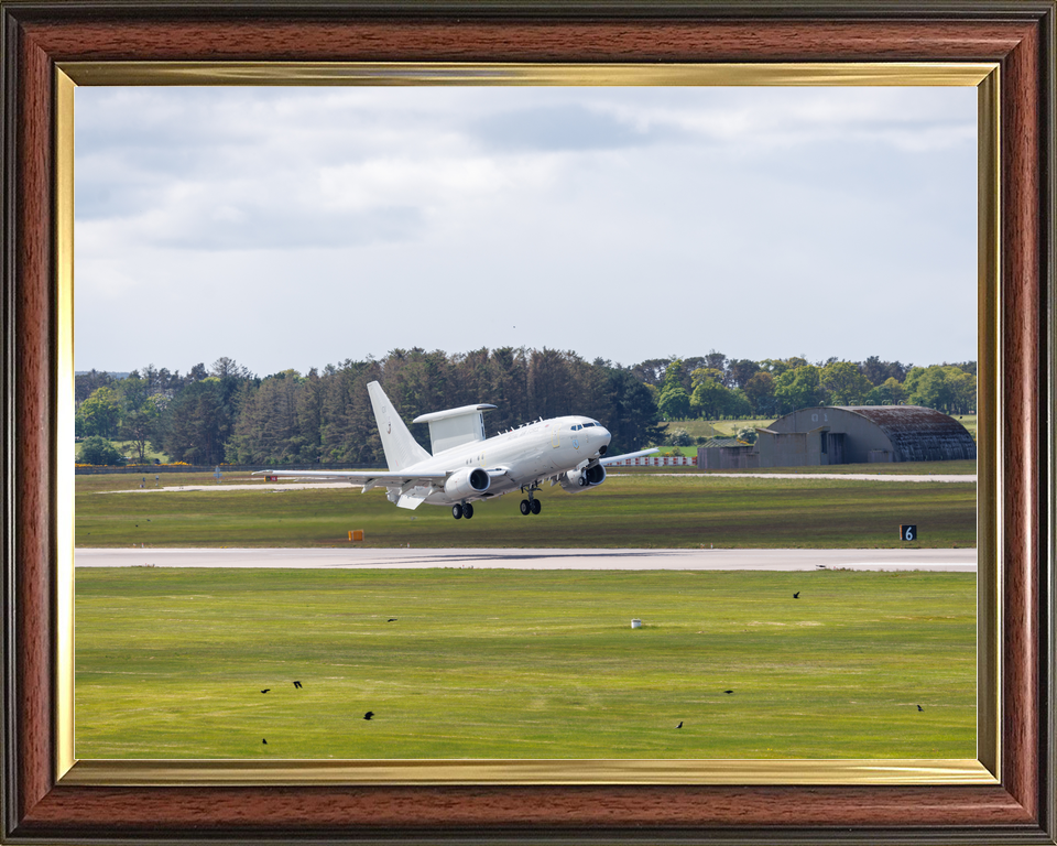 RAF Wedgetail (AEW) Mk1 Aircraft Lands 2026 Photo Print - Posters, Prints, & Visual Artwork - by Hampshire Prints (image 9 of 9)