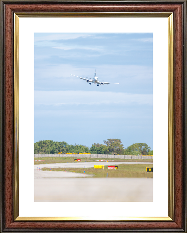 RAF Wedgetail (AEW) Mk1 Aircraft Lands May 2026 Photo Print - Posters, Prints, & Visual Artwork - by Hampshire Prints (image 8 of 9)