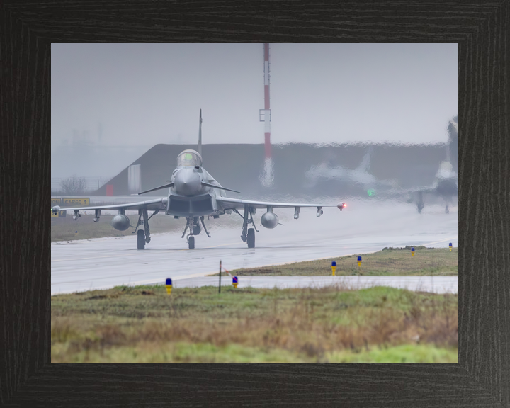 RAF Typhoon Jet Taxiing RAF Coningsby 2026 Photo Print - Posters, Prints, & Visual Artwork - by Hampshire Prints (image 3 of 9)