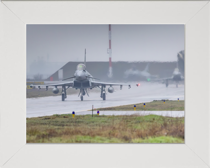 RAF Typhoon Jet Taxiing RAF Coningsby 2026 Photo Print - Posters, Prints, & Visual Artwork - by Hampshire Prints (image 5 of 9)