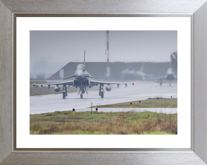 RAF Typhoon Jet Taxiing RAF Coningsby 2026 Photo Print - Posters, Prints, & Visual Artwork - by Hampshire Prints (image 6 of 9)