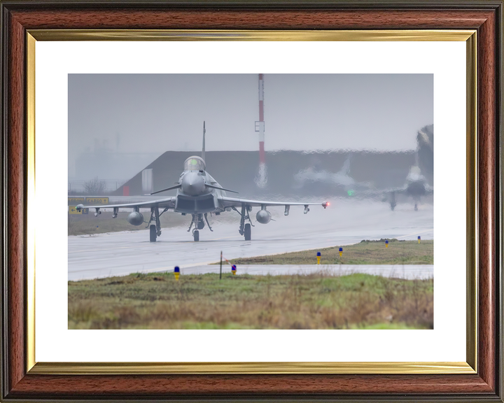RAF Typhoon Jet Taxiing RAF Coningsby 2026 Photo Print - Posters, Prints, & Visual Artwork - by Hampshire Prints (image 8 of 9)
