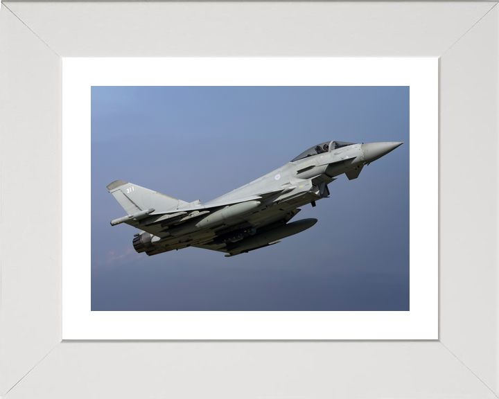 RAF Typhoon FGR4 Jet in flight April 2026 Photo Print - Posters, Prints, & Visual Artwork - by Hampshire Prints (image 4 of 9)