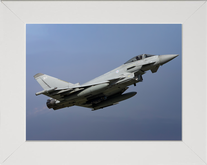 RAF Typhoon FGR4 Jet in flight April 2026 Photo Print - Posters, Prints, & Visual Artwork - by Hampshire Prints (image 5 of 9)