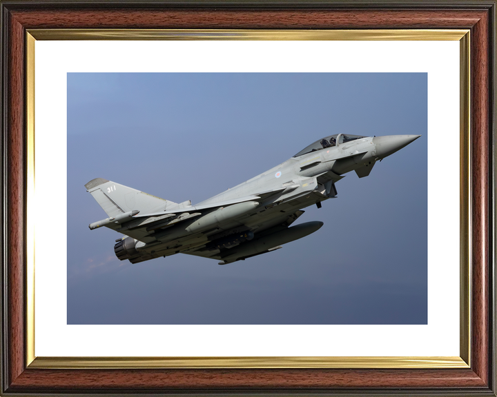 RAF Typhoon FGR4 Jet in flight April 2026 Photo Print - Posters, Prints, & Visual Artwork - by Hampshire Prints (image 8 of 9)