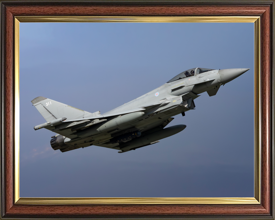 RAF Typhoon FGR4 Jet in flight April 2026 Photo Print - Posters, Prints, & Visual Artwork - by Hampshire Prints (image 9 of 9)