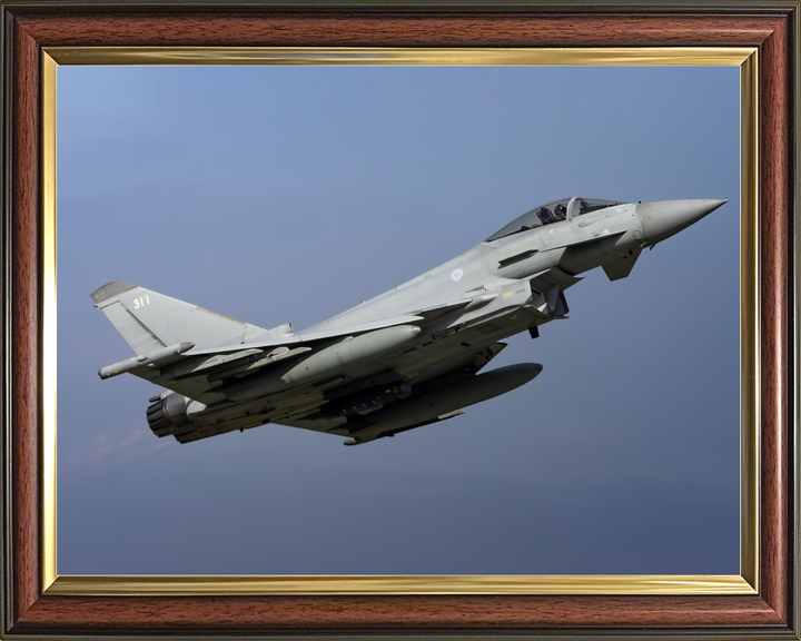 RAF Typhoon FGR4 Jet in flight April 2026 Photo Print - Posters, Prints, & Visual Artwork - by Hampshire Prints (image 9 of 9)