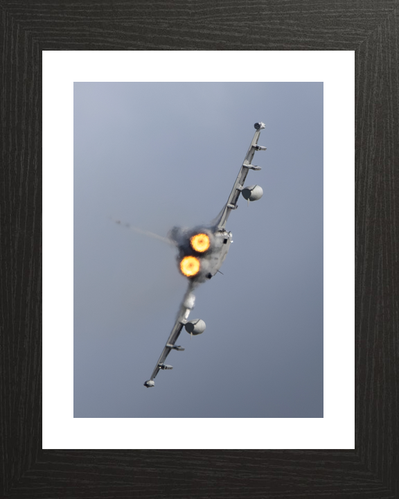RAF Typhoon FGR4 Jet in flight Rear View April 2026 Photo Print - Posters, Prints, & Visual Artwork - by Hampshire Prints (image 2 of 9)