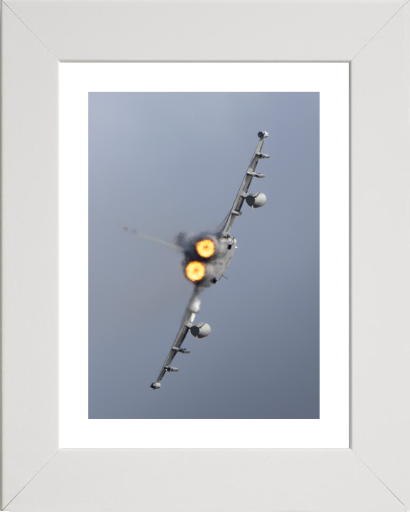 RAF Typhoon FGR4 Jet in flight Rear View April 2026 Photo Print - Posters, Prints, & Visual Artwork - by Hampshire Prints (image 4 of 9)