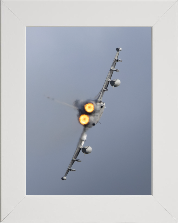 RAF Typhoon FGR4 Jet in flight Rear View April 2026 Photo Print - Posters, Prints, & Visual Artwork - by Hampshire Prints (image 5 of 9)