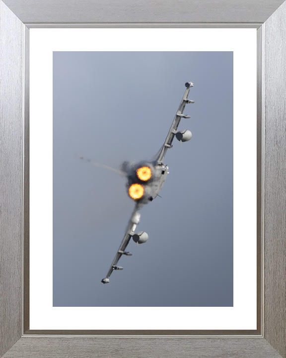 RAF Typhoon FGR4 Jet in flight Rear View April 2026 Photo Print - Posters, Prints, & Visual Artwork - by Hampshire Prints (image 6 of 9)