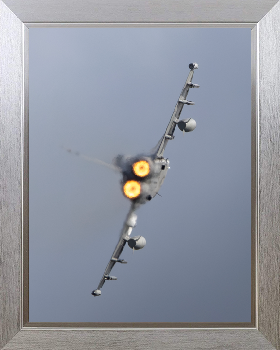 RAF Typhoon FGR4 Jet in flight Rear View April 2026 Photo Print - Posters, Prints, & Visual Artwork - by Hampshire Prints (image 7 of 9)