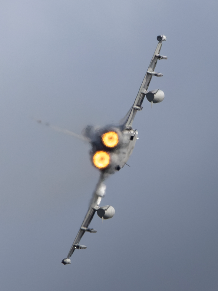 RAF Typhoon FGR4 Jet in flight Rear View April 2026 Photo Print - Posters, Prints, & Visual Artwork - by Hampshire Prints (image 1 of 9)