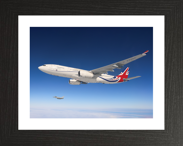 RAF Voyager A330 With Typhoon FGR4 Jet March 2026