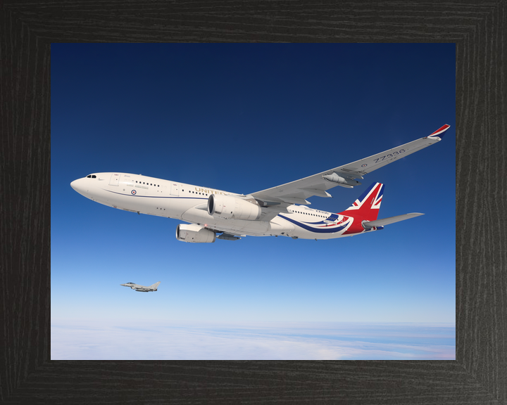RAF Voyager A330 With Typhoon FGR4 Jet March 2026