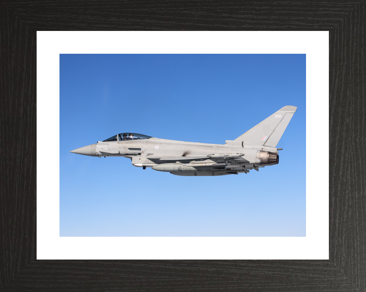 RAF Typhoon FGR4 Jet in Flight March 2026