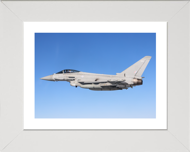 RAF Typhoon FGR4 Jet in Flight March 2026
