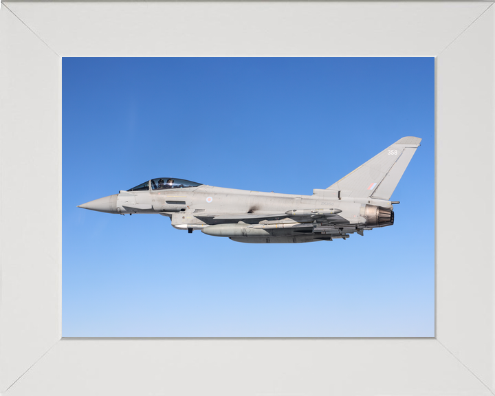 RAF Typhoon FGR4 Jet in Flight March 2026