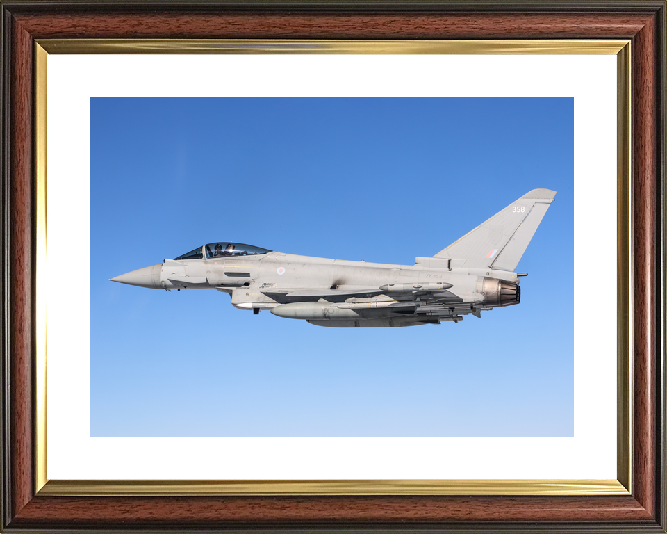 RAF Typhoon FGR4 Jet in Flight March 2026