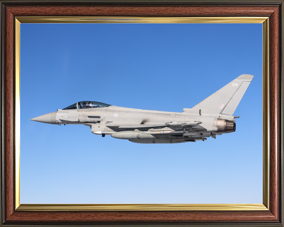 RAF Typhoon FGR4 Jet in Flight March 2026