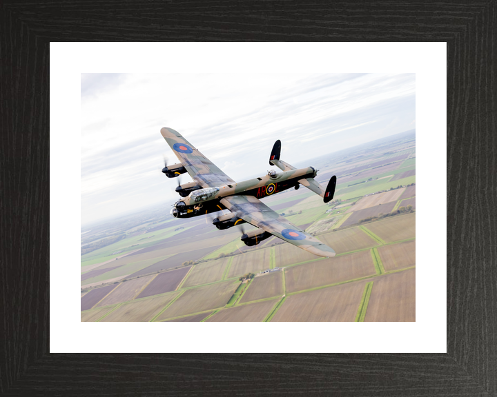 RAF Lancaster Bomber in Flight October 2025