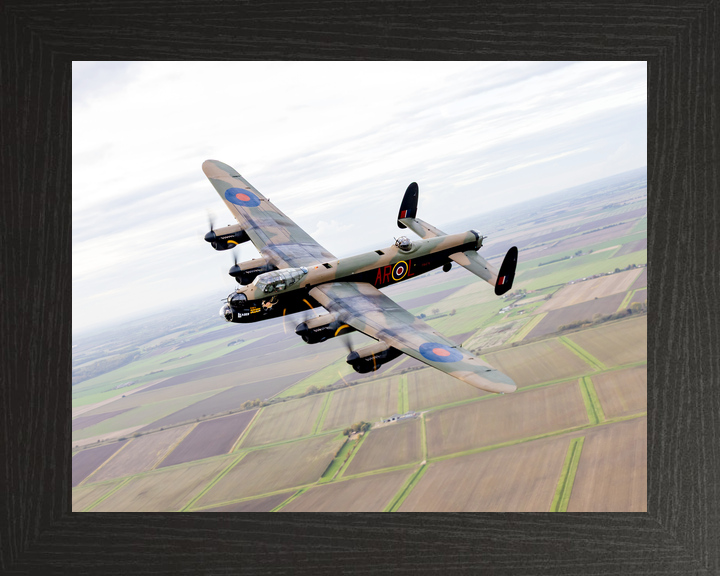 RAF Lancaster Bomber in Flight October 2025