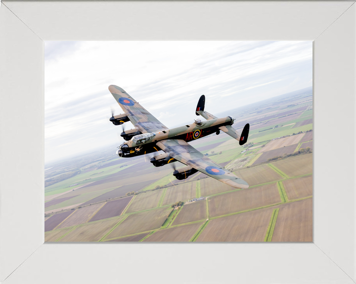 RAF Lancaster Bomber in Flight October 2025