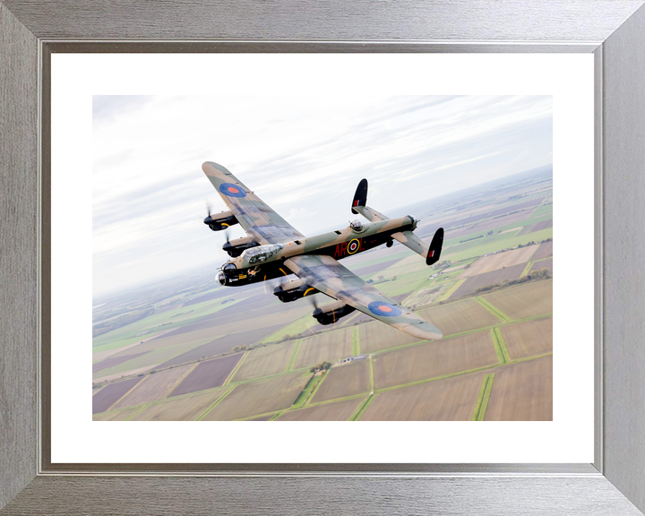 RAF Lancaster Bomber in Flight October 2025