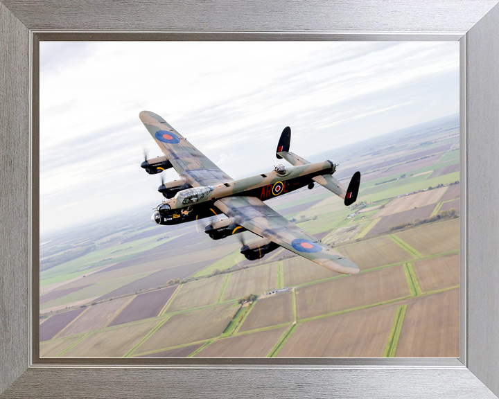 RAF Lancaster Bomber in Flight October 2025