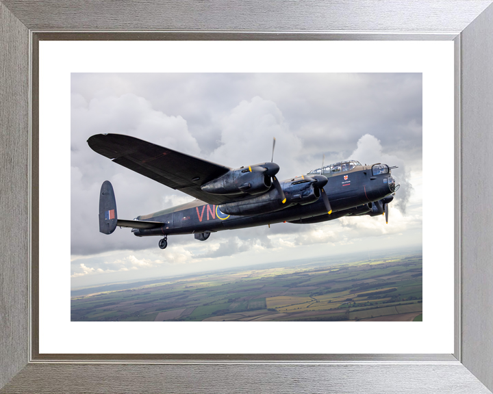 RAF Lancaster Bomber in Flight Oct 2025