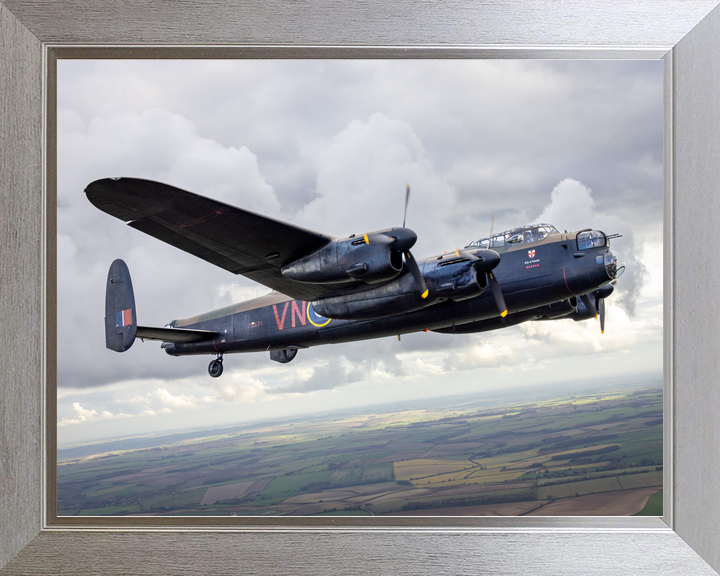 RAF Lancaster Bomber in Flight Oct 2025