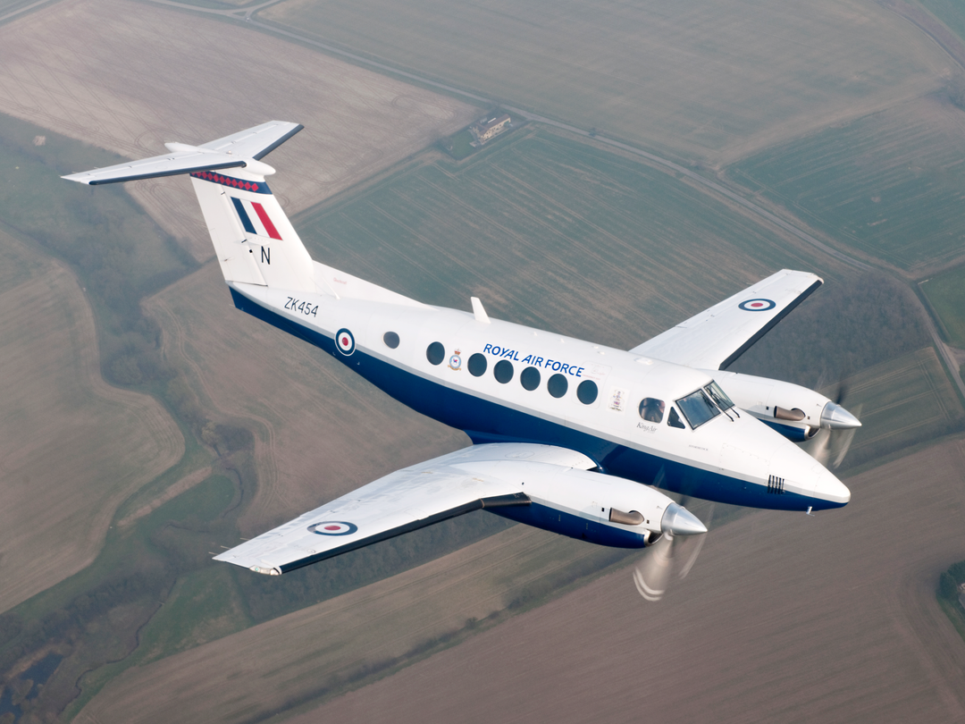 RAF Beech King Air B200 Training Aircraft 2010