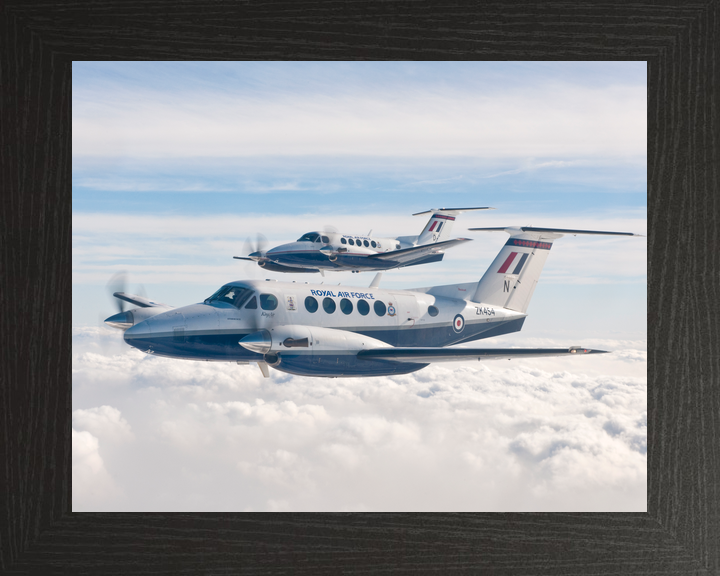 RAF Beech King Air B200 Training Aircraft Aug 2010