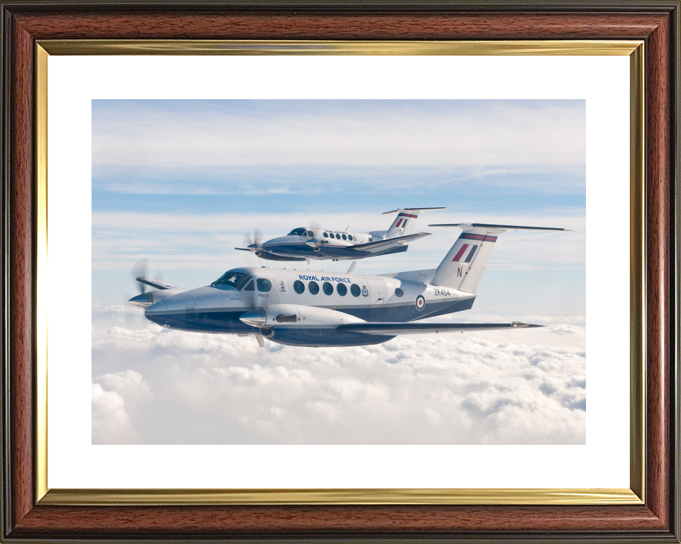 RAF Beech King Air B200 Training Aircraft Aug 2010