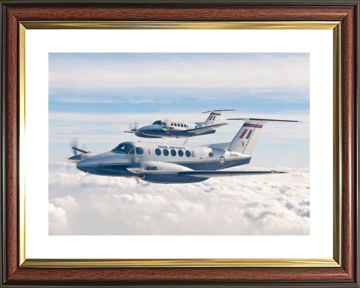 RAF Beech King Air B200 Training Aircraft Aug 2010