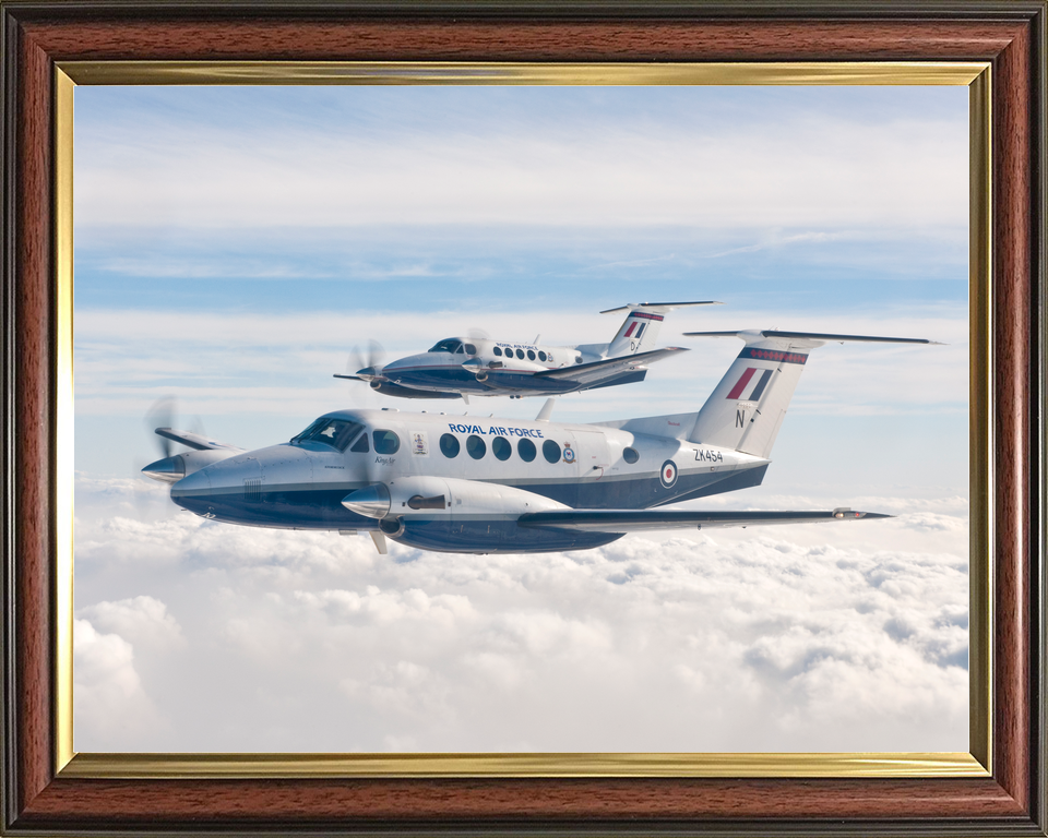 RAF Beech King Air B200 Training Aircraft Aug 2010