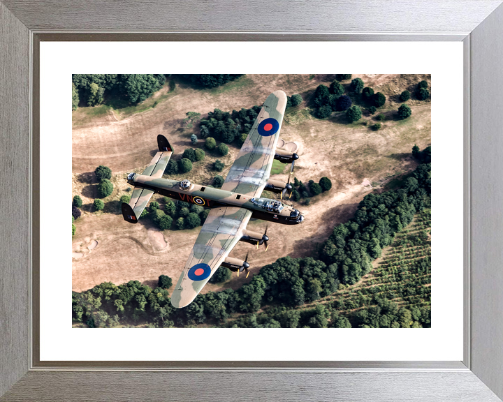 RAF BBMF Lancaster PA474 Over Lincolnshire July 2018