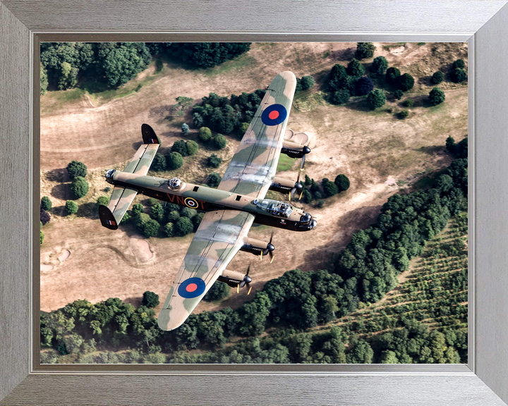 RAF BBMF Lancaster PA474 Over Lincolnshire July 2018
