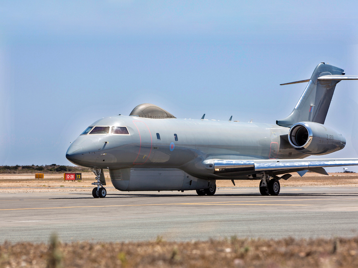 RAF 5 Squadron Sentinel R1 Akrotiri Cyprus July 2017