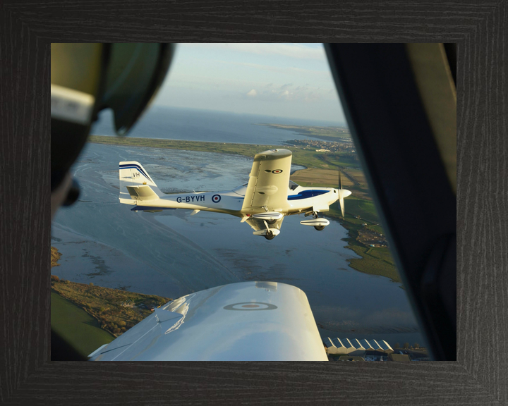 RAF Grob Tutor G-BYVH Near St Andrews November 2004