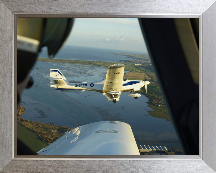 RAF Grob Tutor G-BYVH Near St Andrews November 2004