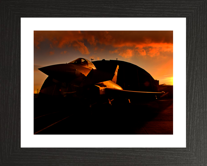RAF 11 Squadron Typhoon F2 Orange Sky Coningsby 2007
