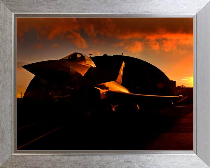 RAF 11 Squadron Typhoon F2 Orange Sky Coningsby 2007