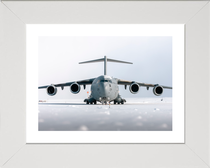 RAF C-17 Globemaster ZZ176 Head-On Close Up Alert April 2026