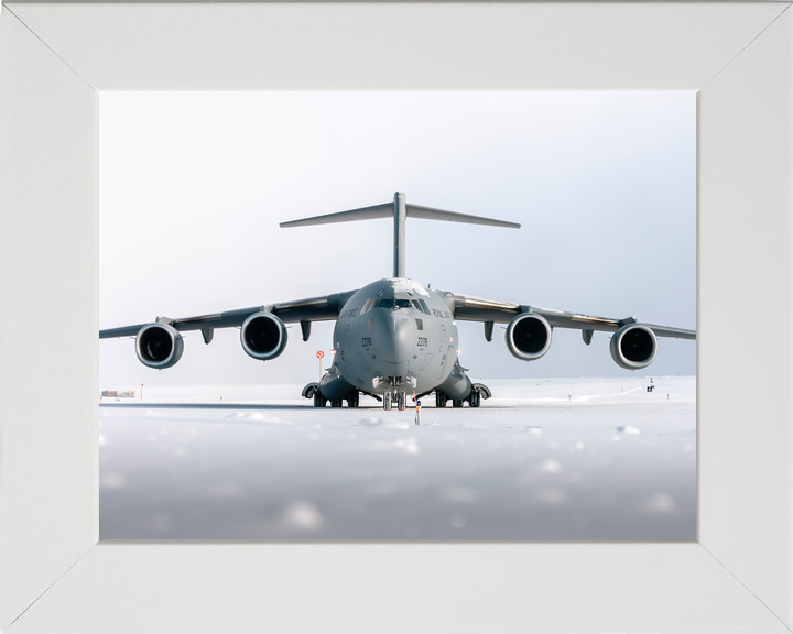 RAF C-17 Globemaster ZZ176 Head-On Close Up Alert April 2026