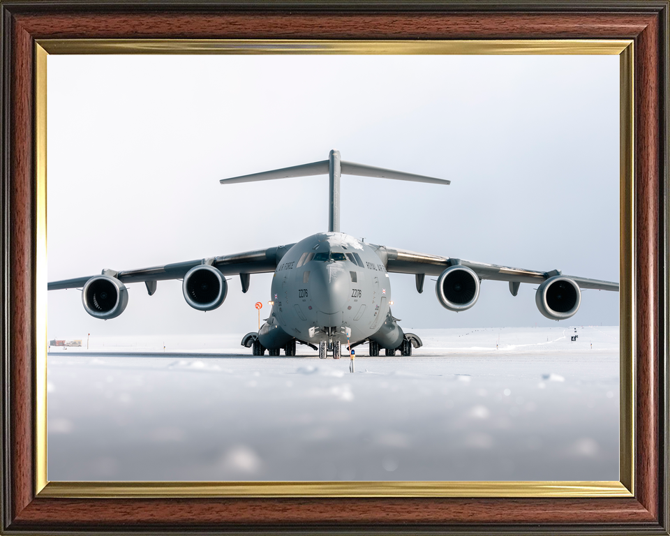 RAF C-17 Globemaster ZZ176 Head-On Close Up Alert April 2026