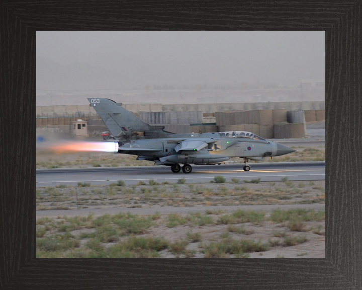 RAF 617 Squadron Tornado GR4 Take-Off Kandahar June 2011