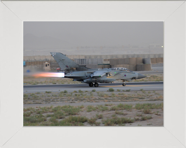 RAF 617 Squadron Tornado GR4 Take-Off Kandahar June 2011