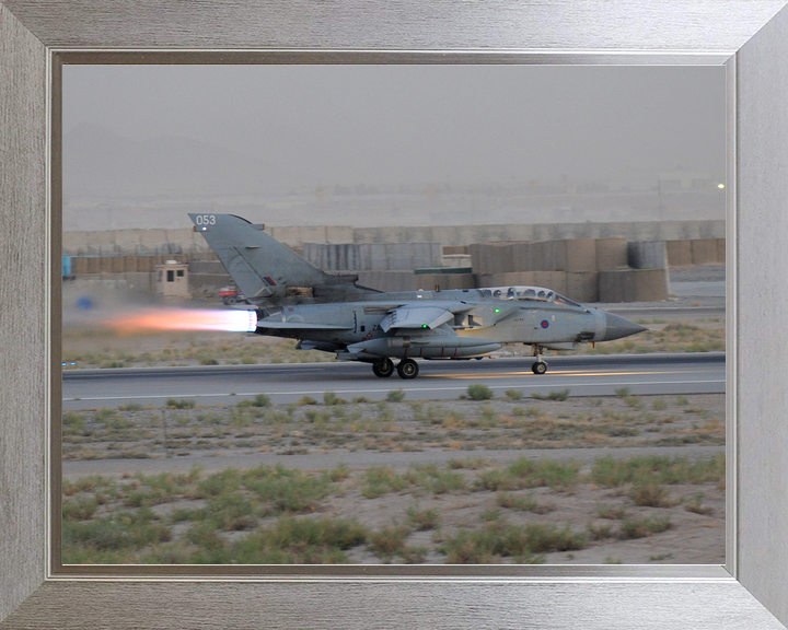 RAF 617 Squadron Tornado GR4 Take-Off Kandahar June 2011